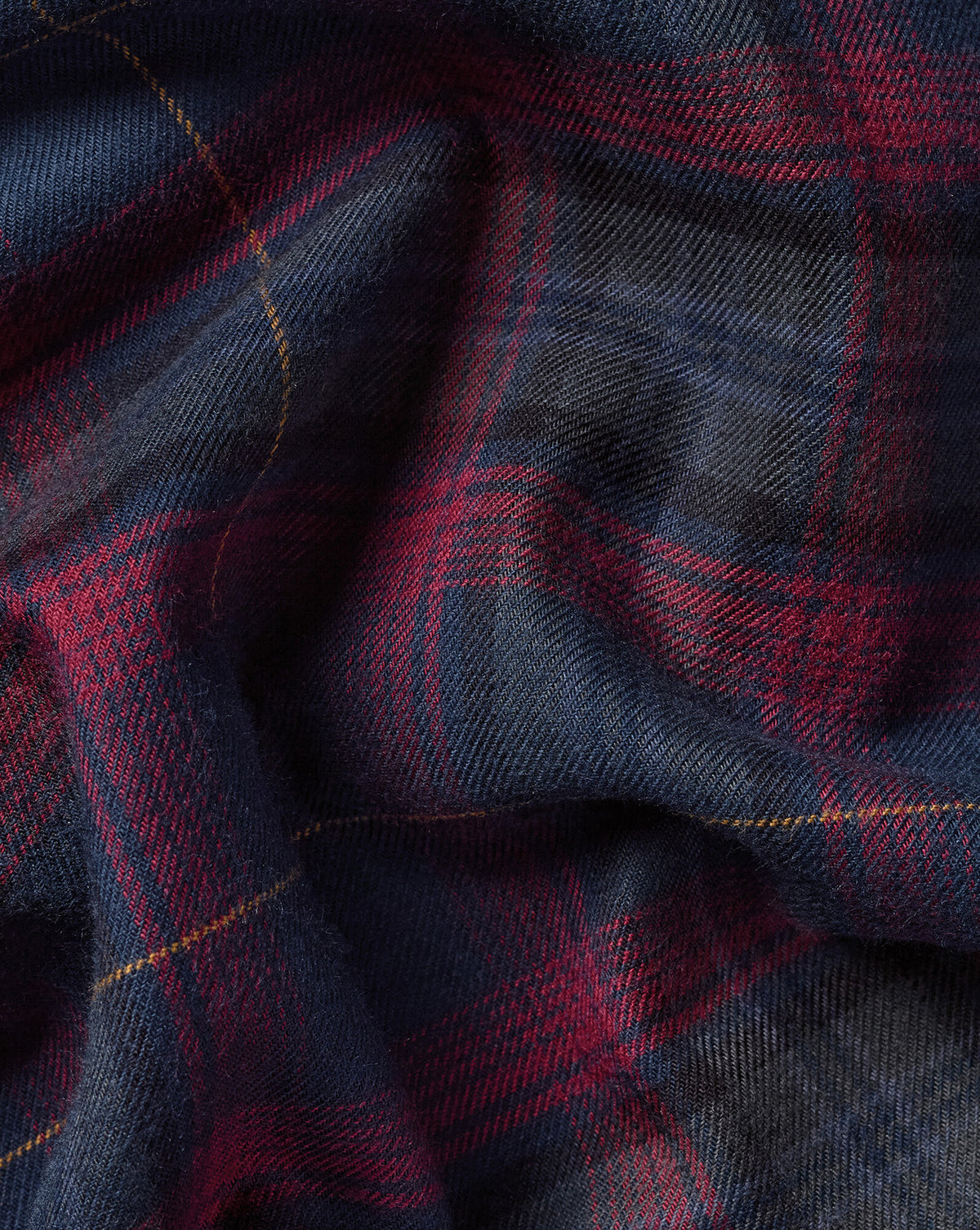 Chemise en flanelle brossée – Carreaux marine