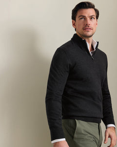 Pull camionneur en mérinos – Anthracite