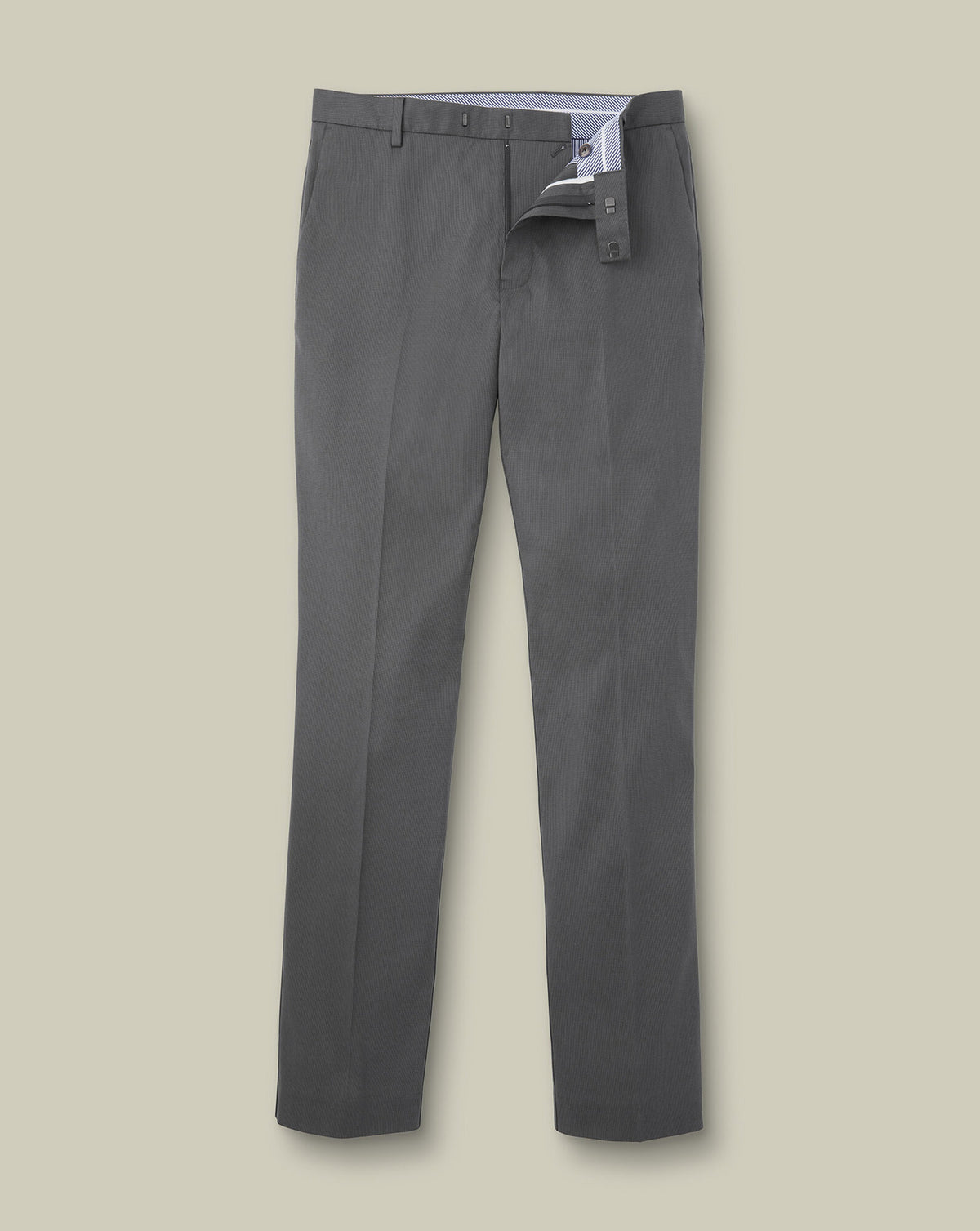 Pantalon habillé texturé – Anthracite
