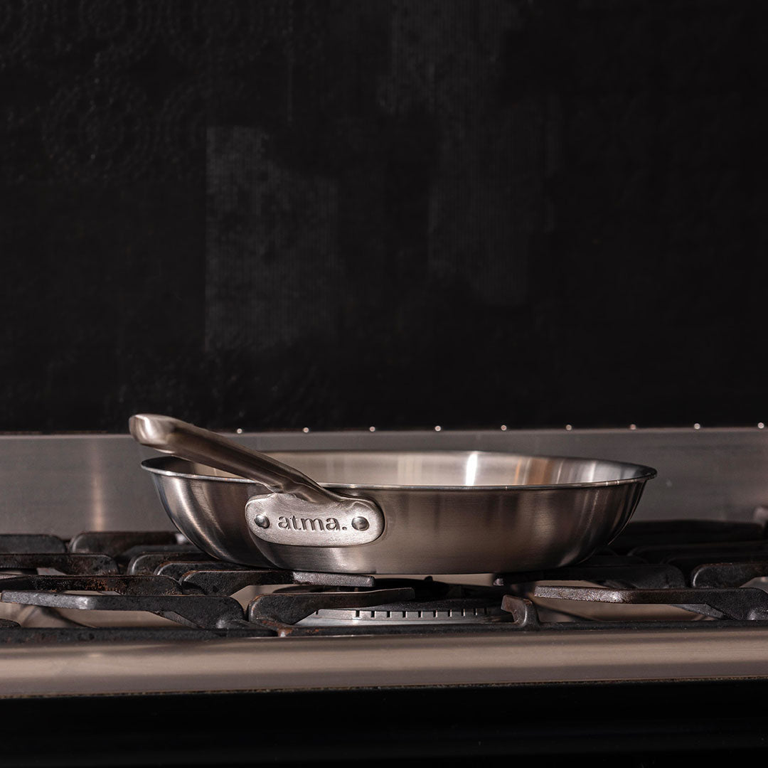 Batterie de cuisine en inox, 12 pièces - Précommande