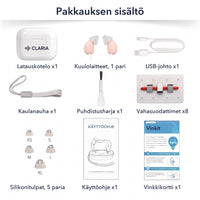 Pakkauksen sisältö