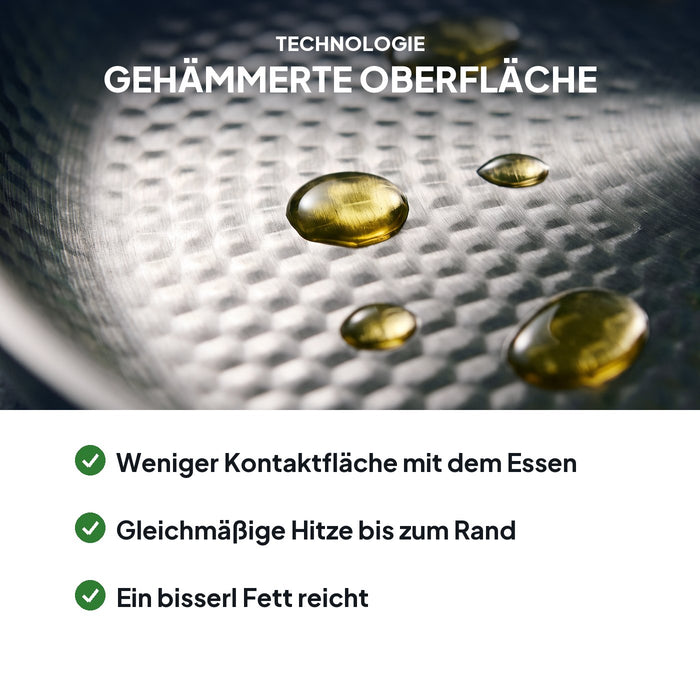 LAMIER Titan-Pfannenset 26, 28 und 30 cm